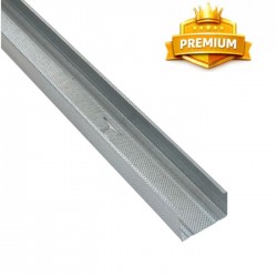 Profil gips-carton gofrat 0.6 mm Rigips® Rigiprofil® CW50 - 3000mm