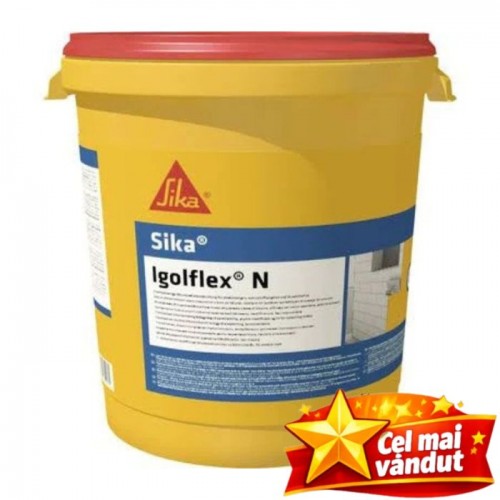 Adeziv si masa de spaclu bituminoasa Sika® Igolflex® N 25 Kg