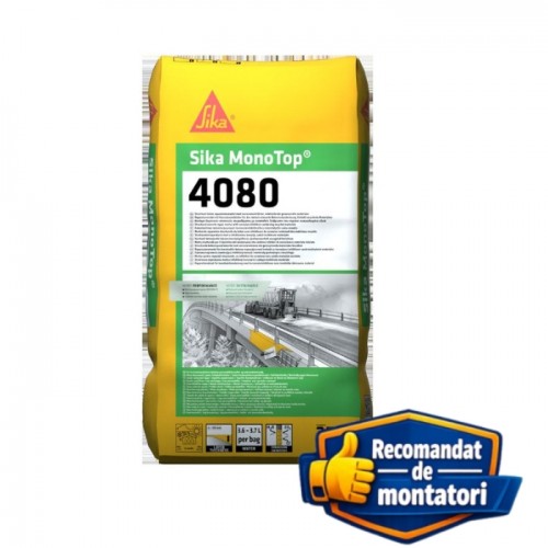 Mortar pentru reparatii structurale Sika® MonoTop®-4080 25 Kg