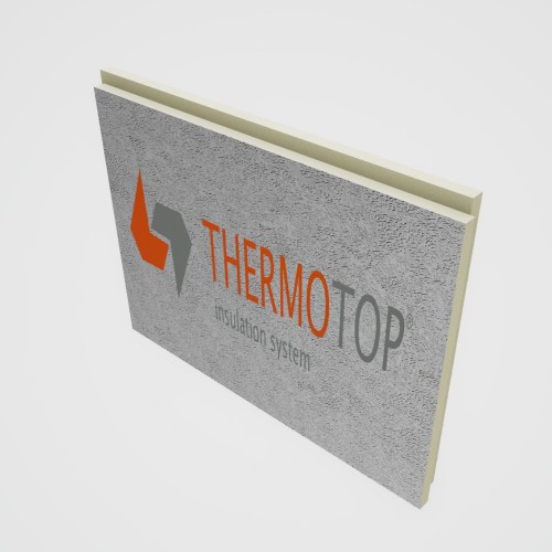 Placa termoizolanta din spuma PIR cu aluminiu 10 cm